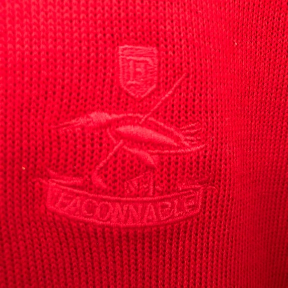 Faconnable Men’s Sweatshirt Red Size‎ XXL EUC - Picture 2 of 3